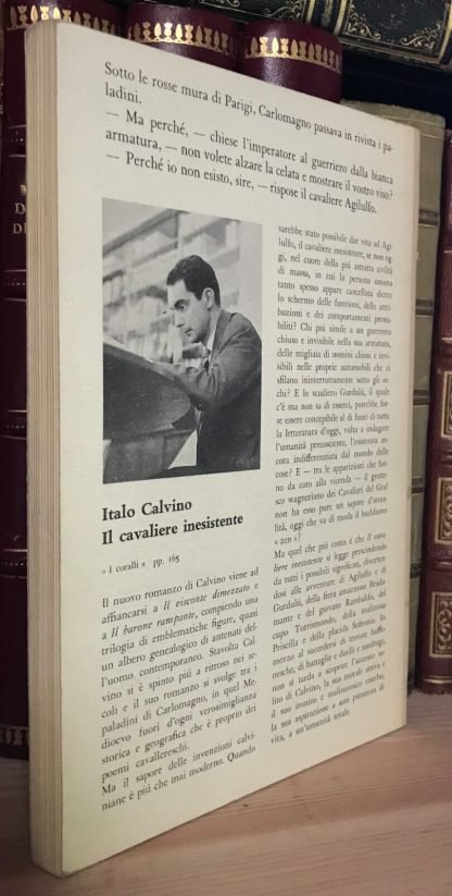 Italo Calvino Il cavaliere inesistente prima edizione Einaudi I Coralli - immagine 2