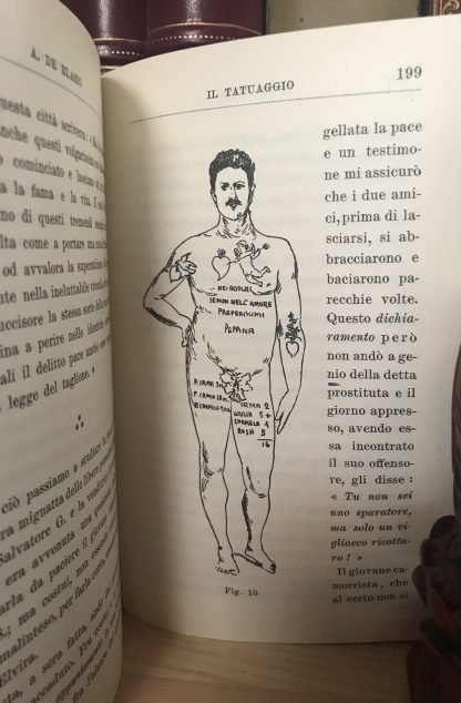 Abele De Blasio Il Tatuaggio Arnaldo Forni Editore 1995 Ristampa Anastatica - immagine 3