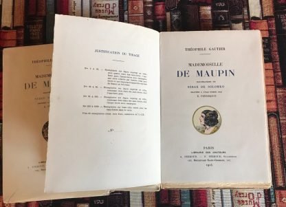 Théophile Gautier Mademoiselle De Maupin ill. Solomko Ferroud 1914 - immagine 4