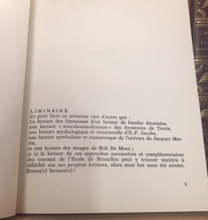 François Rivière l'école d'Hergé Logicien du rêve édition Jacques Glénat 1976 - immagine 4