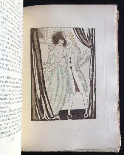 Diderot Les Bijoux indiscrets Editions René Kieffer Relieur d'Art 1923 Sylvain Sauvage - immagine 8