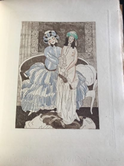 Diderot Les Bijoux indiscrets Editions René Kieffer Relieur d'Art 1923 Sylvain Sauvage - immagine 7