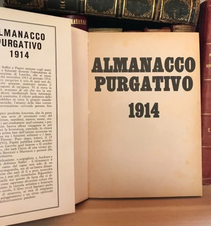 Almanacco Purgativo 1914 Nuove edizioni Vallecchi ristampa anastatica - immagine 3