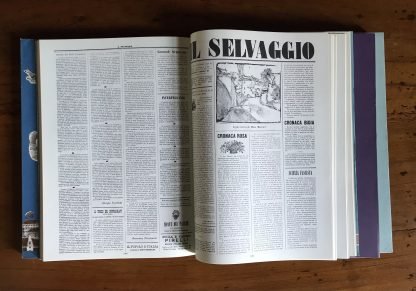 Il Selvaggio Riproduzione anastatica 5 voll.+addenda 1924-1943 SPES 1976/77 edizione numerata - immagine 10