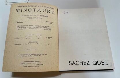 Minotaure Collezione completa 11 fascicoli 13 numeri 1933-1939 Skira - immagine 56