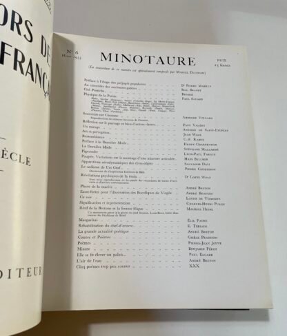 Minotaure Collezione completa 11 fascicoli 13 numeri 1933-1939 Skira - immagine 31