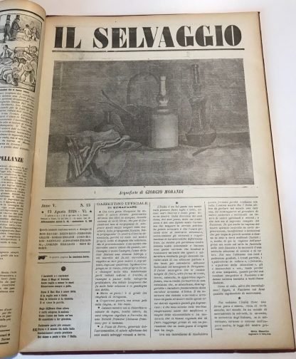 Il Selvaggio annata completa 1932 dir. Mino Maccari