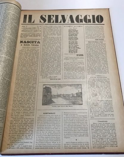 Il Selvaggio annata completa 1928 Mino Maccari - immagine 8