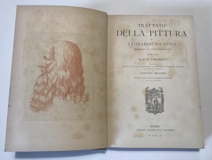 Trattato della pittura di Leonardo Da Vinci Unione Cooperativa Editrice 1890 - immagine 3