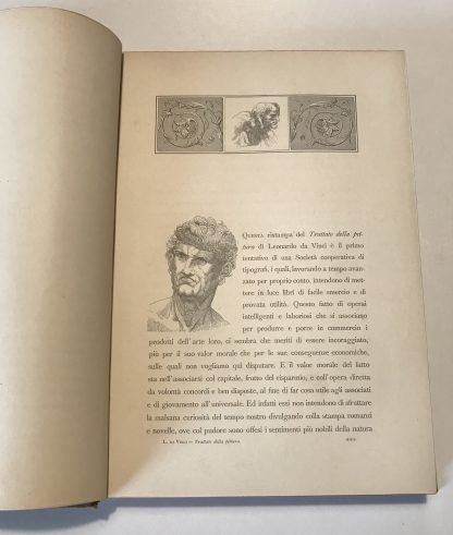 Trattato della pittura di Leonardo Da Vinci Unione Cooperativa Editrice 1890 - immagine 5