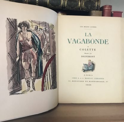 Colette La Vagabonde illustré par André Dignimont Mornay 1926 - immagine 5