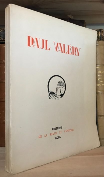 Paul Valery Editions de la Revue le Capitole 1926