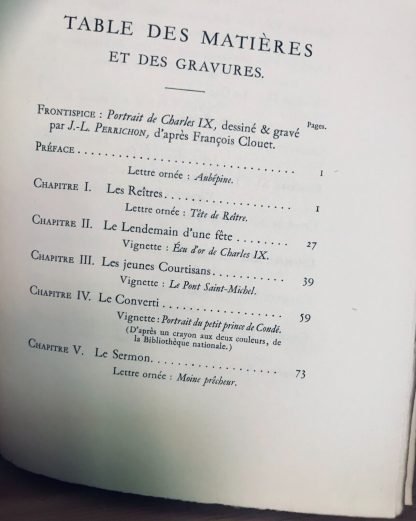 Prosper Mérimée Chronique du Règne de Charles IX Édouard Pelletan 1913 Perrichon - immagine 11