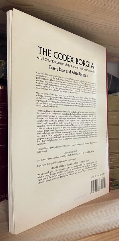 Gisele Diaz Alan Rodgers The Codex Borgia Dover Publication 1993 - immagine 2