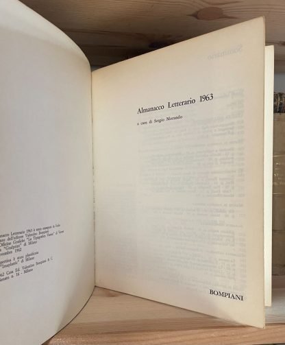 Almanacco letterario Bompiani 1963 la civiltà dell'immagine - immagine 3