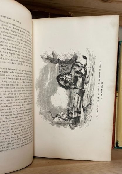 Daniel de Foe Aventures de Robinson Crusoe Grandville Garnier Frères sans date - immagine 9