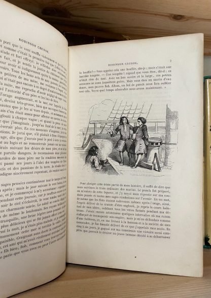 Daniel de Foe Aventures de Robinson Crusoe Grandville Garnier Frères sans date - immagine 10