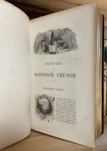 Daniel de Foe Aventures de Robinson Crusoe Grandville Garnier Frères sans date - immagine 8