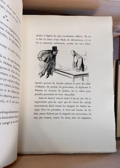 Gustave Coquiot Les Pantins de Paris illustrations de J. L. Forain Blaizot 1921 - immagine 12