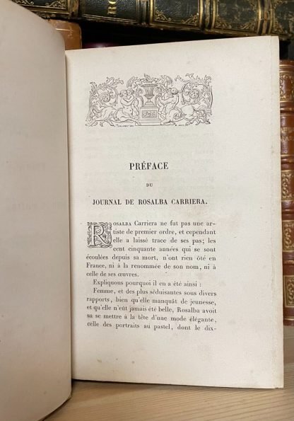 Journal de Rosalba Carriera pendant son séjour a Paris Techener 1865 - immagine 6