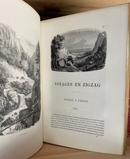 Töpffer Premiers Voyages en zigzag Garnier Frères 1874 - immagine 10