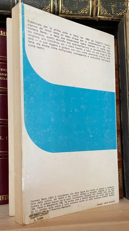 Carmelo Bene Nostra signora dei turchi Sugarco Edizioni 1978 - immagine 2