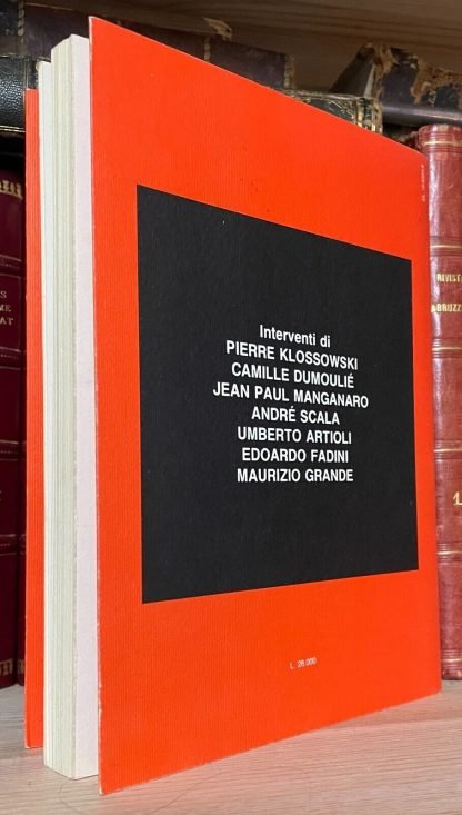 Carmelo Bene Il Teatro senza spettacolo Marsilio Editori 1990 - immagine 2