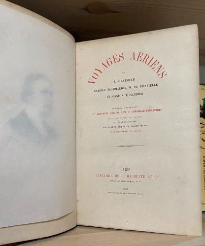 Glaisher Flammarion Fonvielle Tissandier Voyages aériens Hachette 1870 - immagine 4