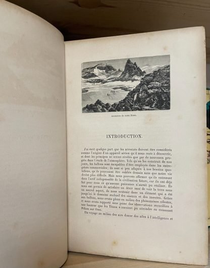 Glaisher Flammarion Fonvielle Tissandier Voyages aériens Hachette 1870 - immagine 6