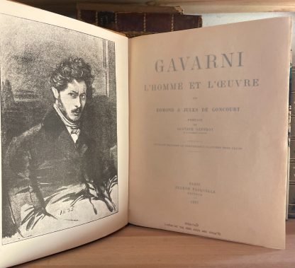 Edmond & Jules de Goncourt Gavarni L'homme et L'oeuvre Fasquelle 1925 - immagine 4