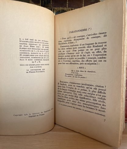 André Breton Anthologie De L'Humour Noir Éditions du Sagittaire 1950 - immagine 7