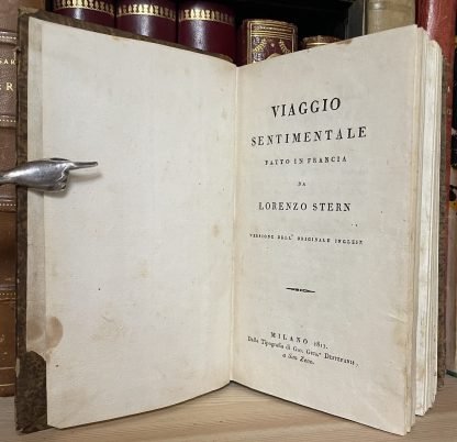 Viaggio Sentimentale fatto In Francia da Lorenzo Stern Destefanis San Zeno 1812 - immagine 7