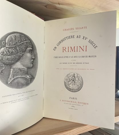 Charles Yriarte Un condottiere au XVe siècle Rimini J. Rothschild 1882 - immagine 8