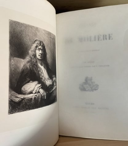 Théâtre choisi de Molière Alfred Mame et fils 1878-1879 Tome I Tome II - immagine 6