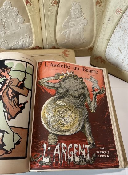 L'Assiette au Beurre Revue satirique illustrée 1901-1908 364 numeri Schwartz - immagine 2