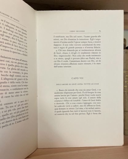 Tommaso Da Kempis Della Imitazione di Cristo Libri quattro Tallone 1956 - immagine 14