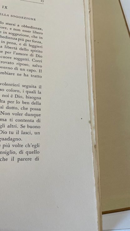 Tommaso Da Kempis Della Imitazione di Cristo Libri quattro Tallone 1956 - immagine 20