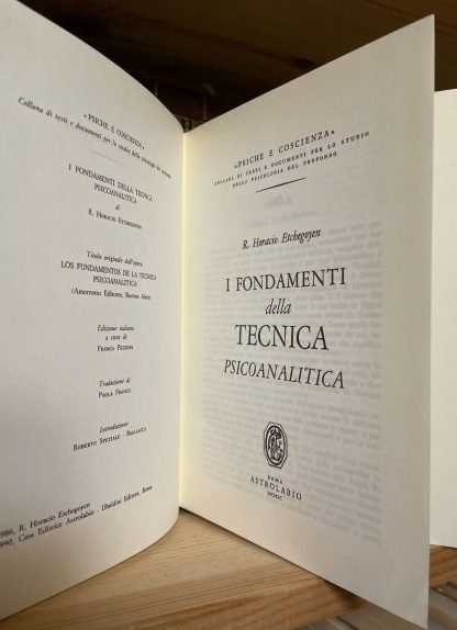 Etchegoyen I fondamenti della pratica psicoanalitica Astrolabio 1995 - immagine 5