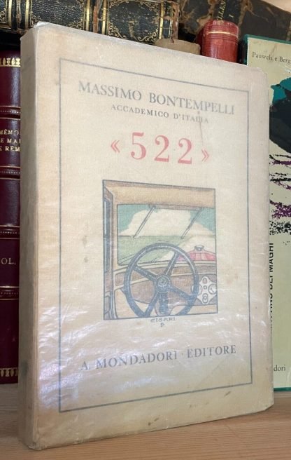 Massimo Bontempelli "522" racconto di una giornata Mondadori 1932 prima edizione - immagine 3