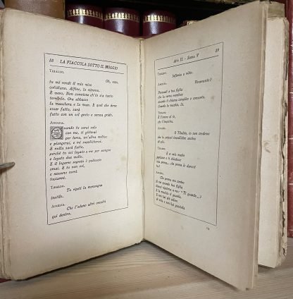 D'Annunzio La fiaccola sotto il moggio prima edizione Treves 1905 quinto migliaio - immagine 11