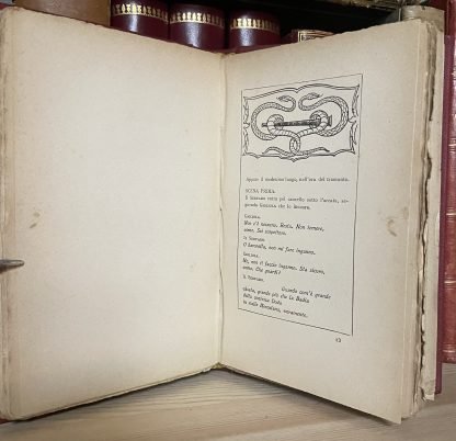 D'Annunzio La fiaccola sotto il moggio prima edizione Treves 1905 quinto migliaio - immagine 12