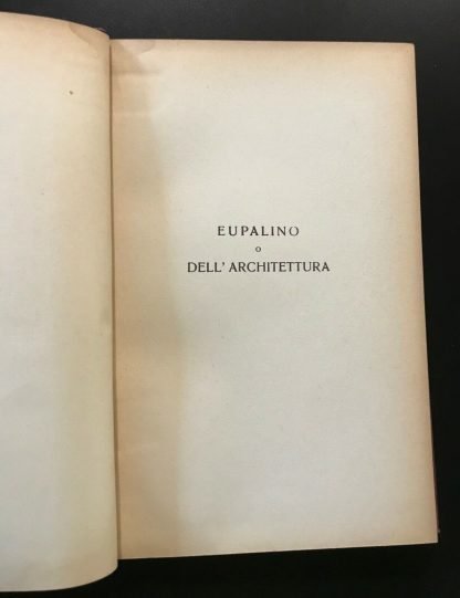 Paul Valéry Eupalino o dell'architettura Carabba 1932 prima ed. italiana un commento di Ungaretti - immagine 4