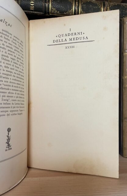 Stefan Zweig Balzac Mondadori Quaderni della Medusa prima edizione 1950 - immagine 3