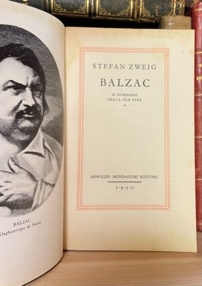 Stefan Zweig Balzac Mondadori Quaderni della Medusa prima edizione 1950 - immagine 4