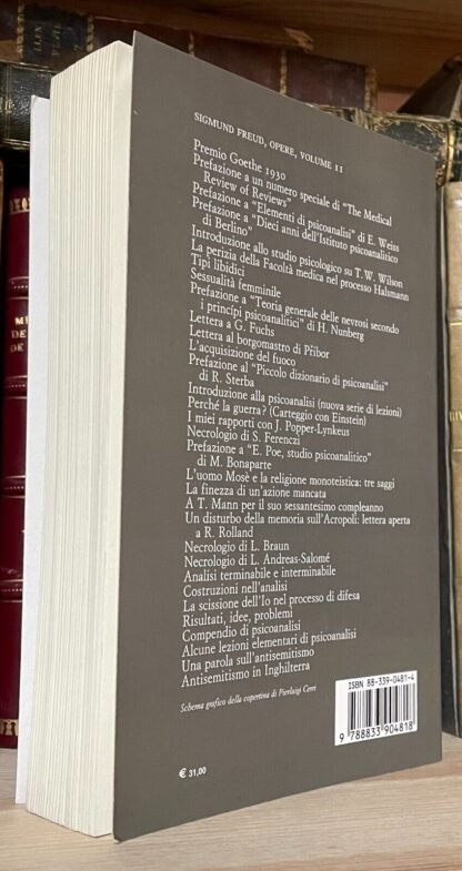 Freud Opere 11 L'uomo Mosè e la religione monoteistica Boringhieri 2003 - immagine 2