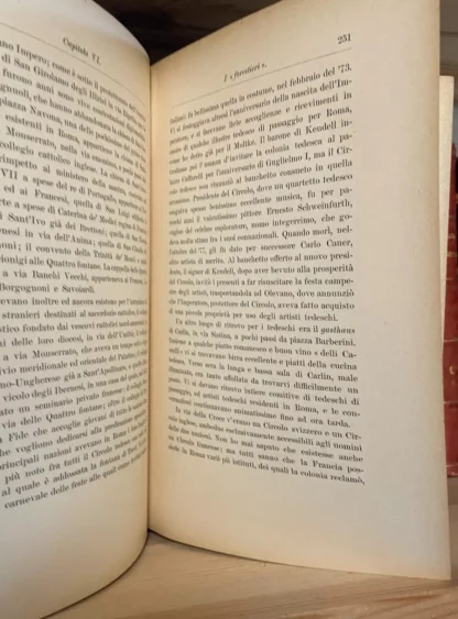 Ugo Pesci I primi anni di Roma capitale 1870-1878 Bemporard 1907 prima edizione - immagine 8