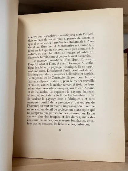 Corot 1796 - 1875 par François Fosca Paris Librairie Floury 1930 - immagine 12