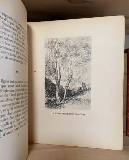 Corot 1796 - 1875 par François Fosca Paris Librairie Floury 1930 - immagine 9