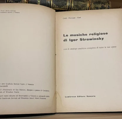 Le musiche religiose di Strawinsky catalogo completo delle opere Lombroso - immagine 5