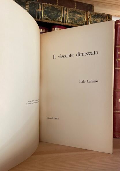 Italo Calvino Il Visconte dimezzato Einaudi 1957 - immagine 4